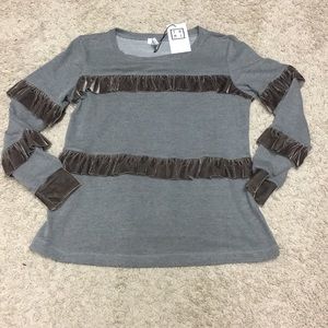 THML Boutique NWT Ruffle Top XS
